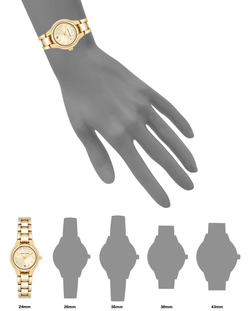 Anne Klein Women's Date Function Bracelet Watch - Image 2