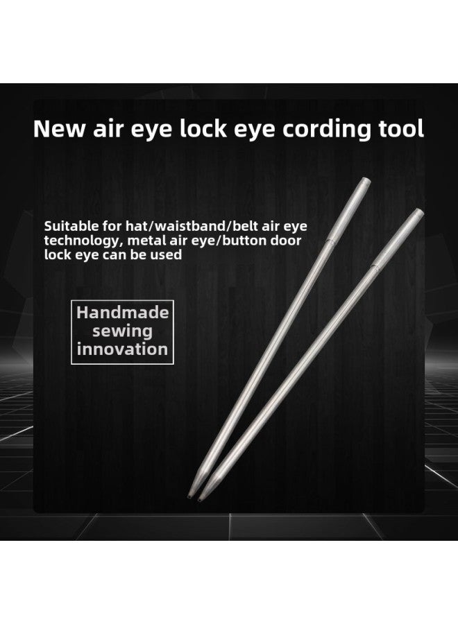 Air Hole Threading Tool Cap Rope Wearing Corns Pants Waist Head Rope Belt Air Hole All Kinds Of Rope Head Over Air Hole-Color:Large Rope  - Image 2