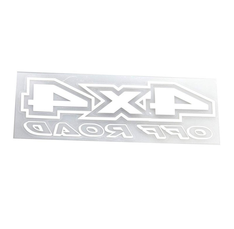 EmbRoom 2pcs 4x4 Offroad Decals, Brushed Print Effect Black Vinyl Replacement Stickers for F150 GMC Sierra Chevy 1500 2500 Chevrolet Silverado (Black) - Image 4