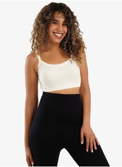 Carina Plunge Neck Crop Top  - Image 3