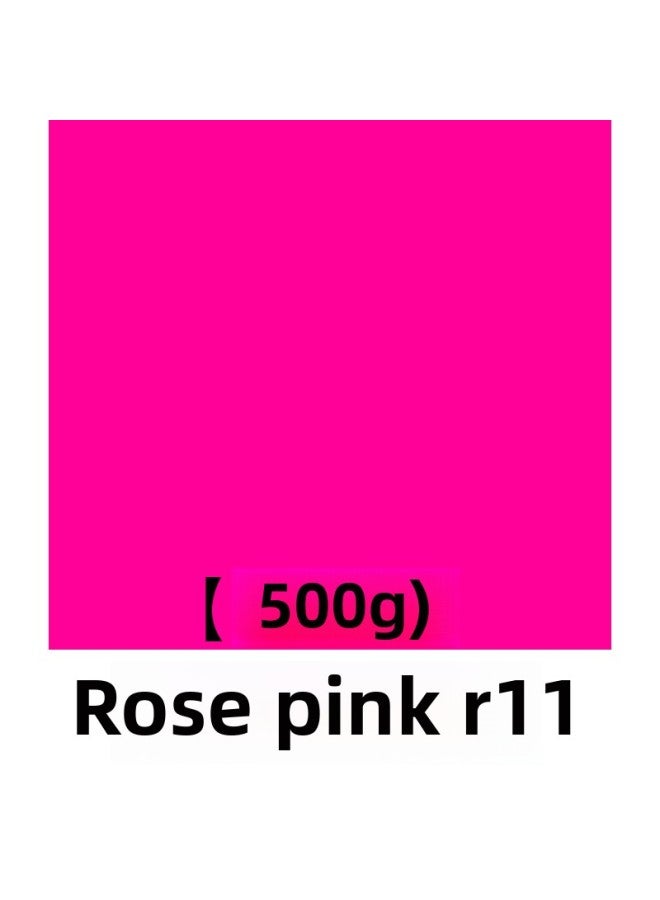 Soft Clay 500g Children's Handmade Diy Toys Colored Clay Clay Handmade Primary School Students Special Safe And Non-toxic-Color:Rose Pink 500g (R11)  - Image 1