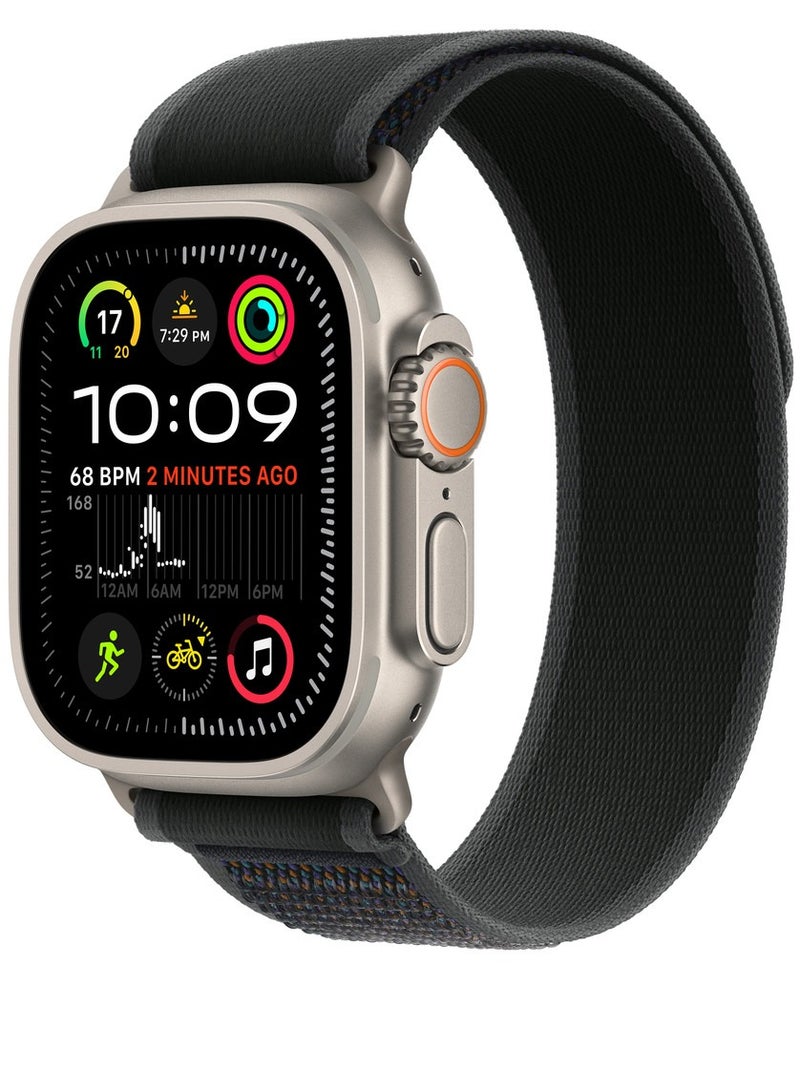 سوار ساعة تريل لوب لساعة أبل ألترا 1/2/3، 49 مم، 46 مم، 45 مم، 44 مم، 42 مم، حزام نايلون رياضي، متوافق مع ساعات آي واتش سيريز أصدار 11، 10، 9، 8، 7، 6، 5، 4، 3، 2، 1 - Image 1