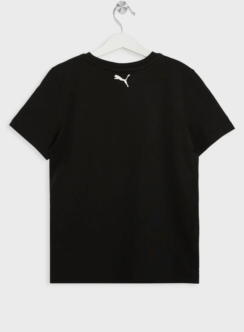 PUMA Kids Ferrari Race Big Shield T-Shirt