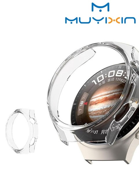 Protective TPU Screen Protector Case for Huawei Watch GT3 4 Pro Clear