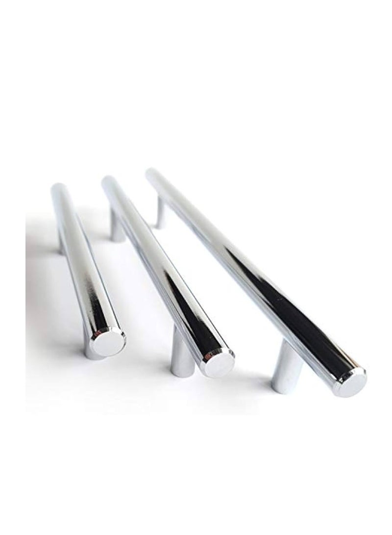 KNP KNP Cupboard Chrome Plated T-Bar Handle is a sleek and durable furniture handle designed to enhance the functionality and aesthetics of cabinets, cupboards, drawers, and wardrobes.  - Image 2