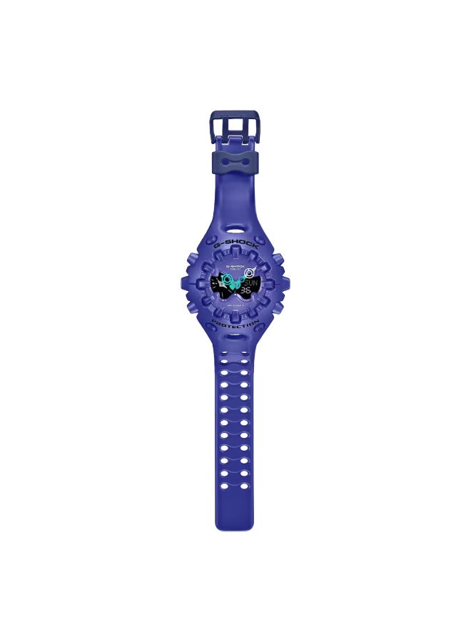G-SHOCK Analog-Digital Men's Watch GA-V01-2ADR, 49.1 × 58.2 mm Purple Dial, Resin Strap, Shock-Resistant, 200 M WR - Image 4