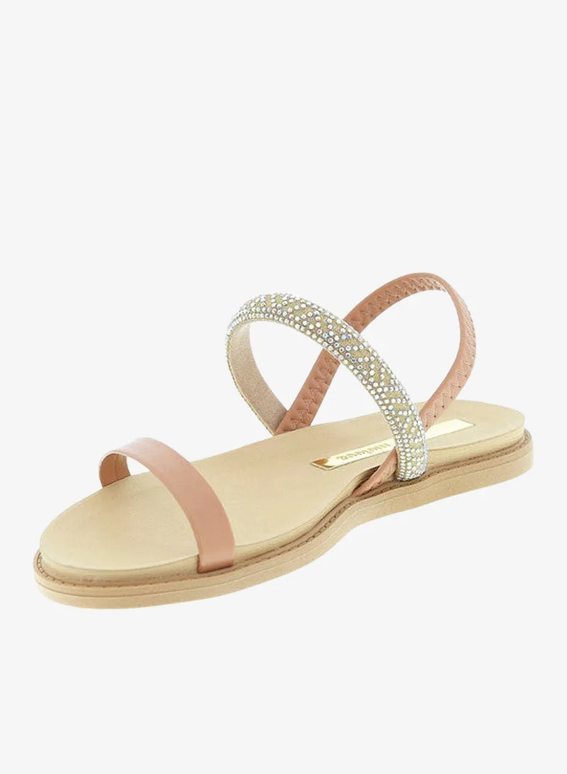 موليكا صنادل مسطحة للنساء - صنادل مسطحة أنيقة ونعال مسطحة مريحة للسيدات