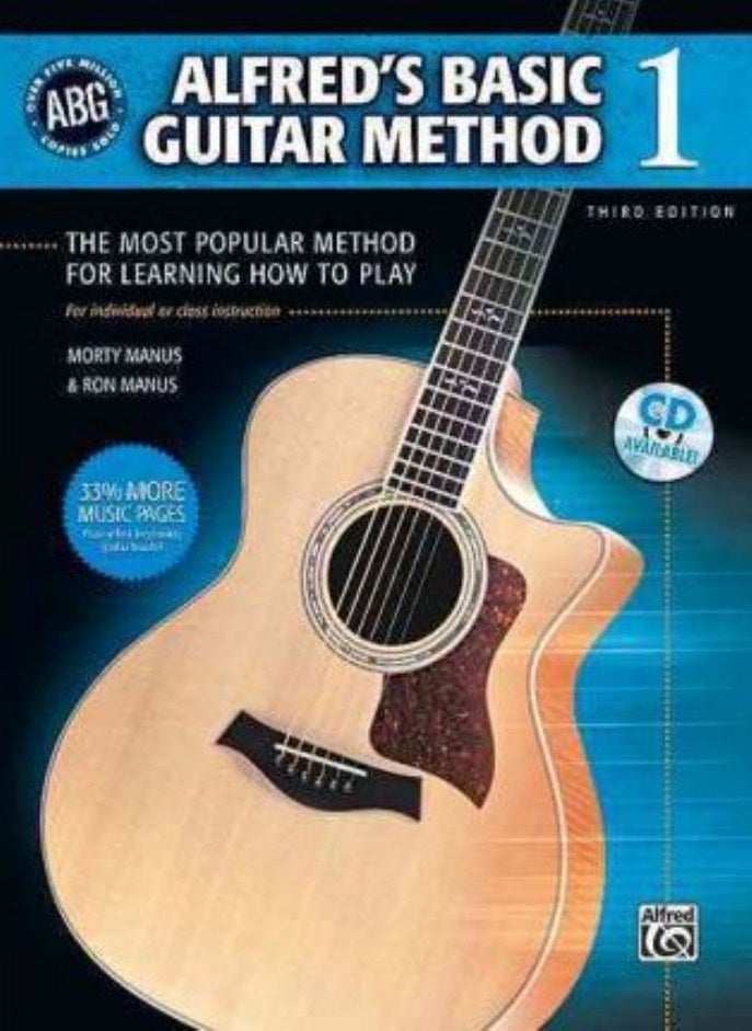 Alfred's Basic Guitar Method Book One Manus Morty and Manus Ron