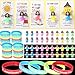 Barydat 25 Set Easter Mini Christ Gifts Glow in the Dark Include Mini Jesus Figures Silicone Wristbands Blessing Cards for Christ Party Favors Sunday School Gifts Religious Toys to Hide and Seek - Image 2