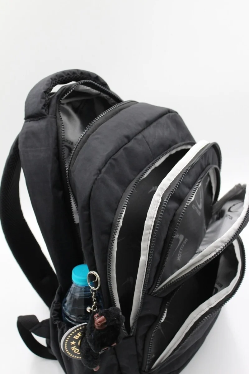Bevitton Crinkle Water Resistant Fabric Large Size Backpack Travel and School Bag / 2100