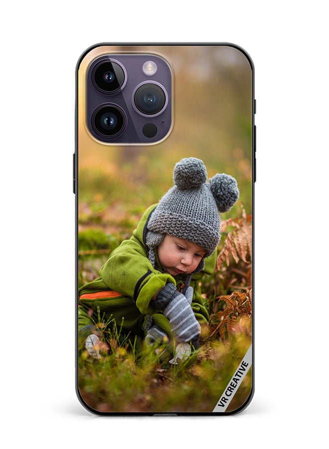 VR CREATIVE Protective Case Cover For Apple iPhone 16 Pro Max Crawl Baby Design Multicolour