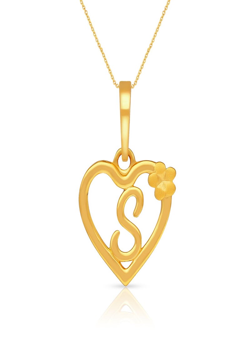 Malabar Gold and Diamonds 22 Karat 916 Purity Gold Pendant DZPN185SY - Image 1