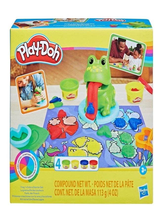 Play-Doh PLAY-DOH - PLAY-DOH-PD FROG N COLORS STARTER SET - Image 1