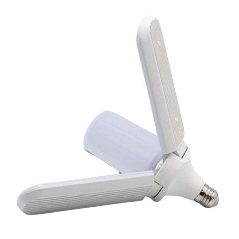 E27 LED Foldable Multiple Leafs Fan Bulb Ceiling Lamp Room Light - Image 3