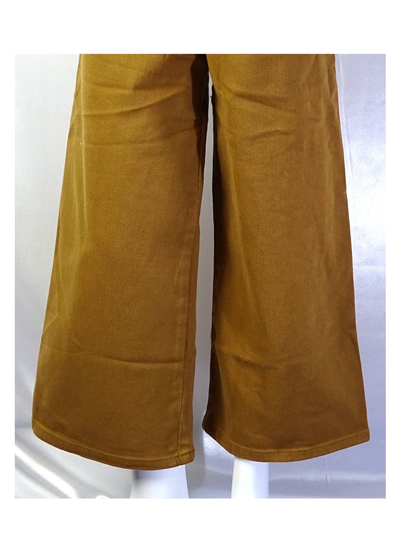 SHELTERE "Girls' denim jeans with a waistband button, solid color from Shelter Collection 23043" - Image 4