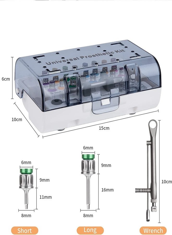 NSKI Universal Implant Torque Wrench Screwdriver Prosthetic Kit 10-70NCM Ratchet Drivers Implant Repair Tools - Image 3