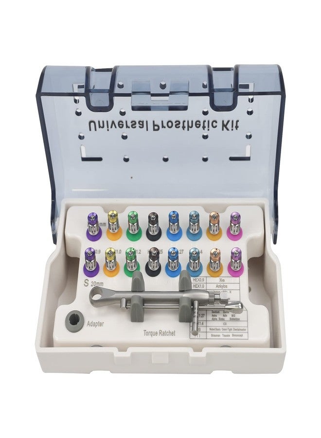 NSKI Universal Implant Torque Wrench Screwdriver Prosthetic Kit 10-70NCM Ratchet Drivers Implant Repair Tools - Image 1