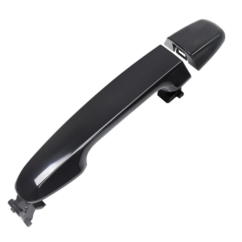 IFATRUNK Exterior Door Handle Compatible with Toyota Camry 2012 2013 2014 2015 2016 2017 Rear Left Driver Side or Right Passenger Side Door Handles Black - Image 3