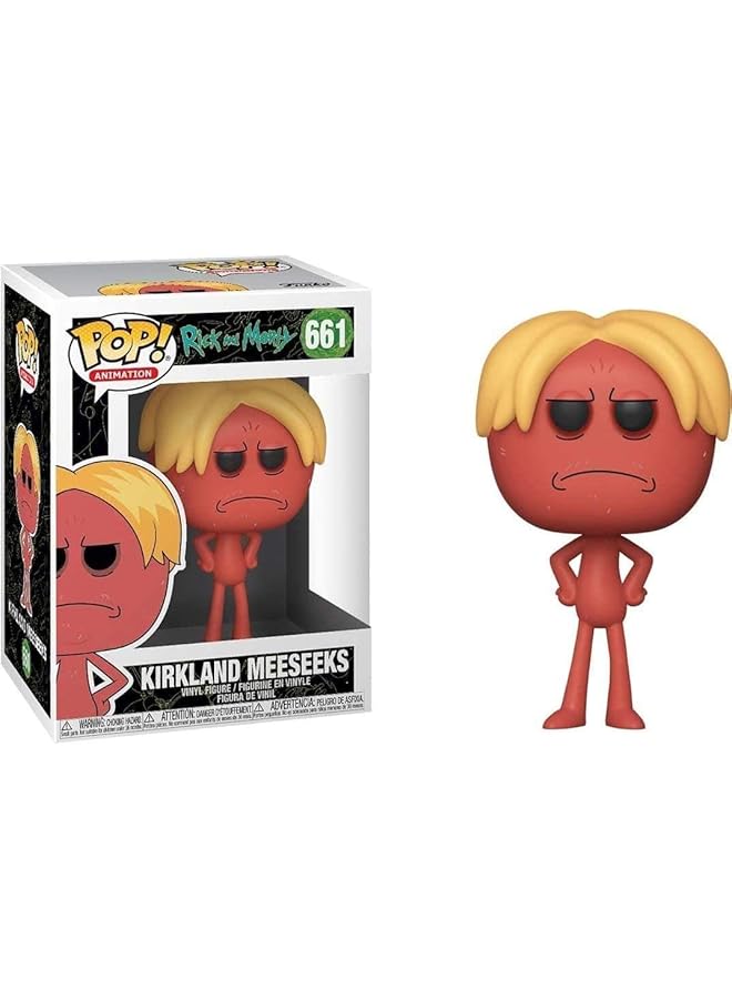 Funko Pop! Animation: Rick And Morty Kirkland Meeseeks Action Figure 44251 - Image 2