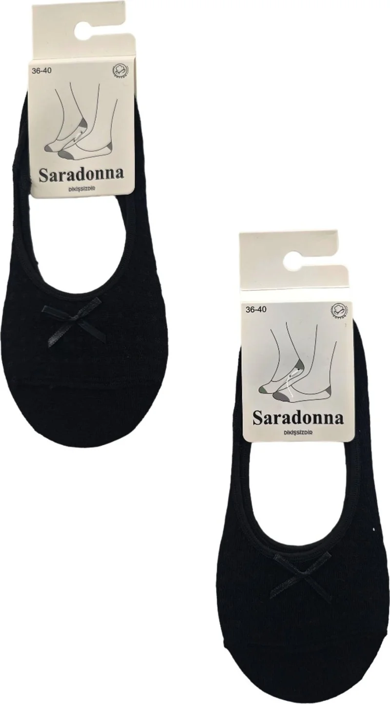 Dore Self Patterned Women's Ballerina Socks 6 Pieces Srdnna