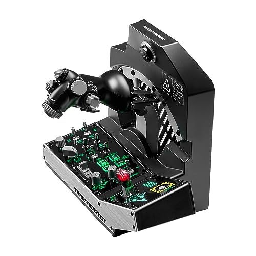 Thrustmaster Viper TQS Mission Pack: Metal Throttle Quadrant System, Throttle and Control Panel Included, 64 Action Buttons, 6 Axes, Licensed by the U.S. Air Force (Compatible with PC) - Image 5