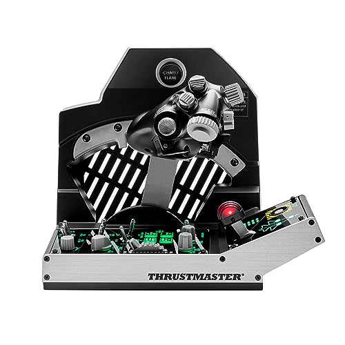 Thrustmaster Viper TQS Mission Pack: Metal Throttle Quadrant System, Throttle and Control Panel Included, 64 Action Buttons, 6 Axes, Licensed by the U.S. Air Force (Compatible with PC) - Image 4