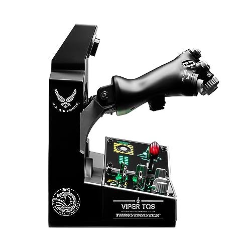 Thrustmaster Viper TQS Mission Pack: Metal Throttle Quadrant System, Throttle and Control Panel Included, 64 Action Buttons, 6 Axes, Licensed by the U.S. Air Force (Compatible with PC) - Image 3