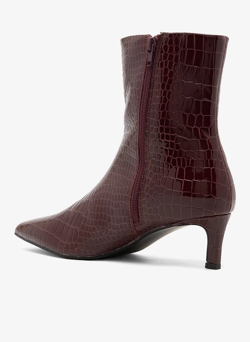 Only  Brixton Heeled Ankle Boots for Women | Best Price UAE