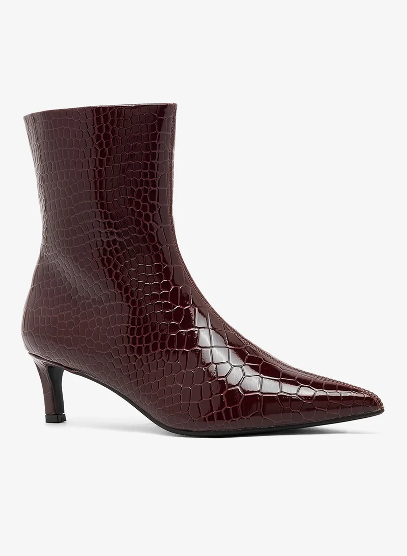 Only  Brixton Heeled Ankle Boots for Women | Best Price UAE