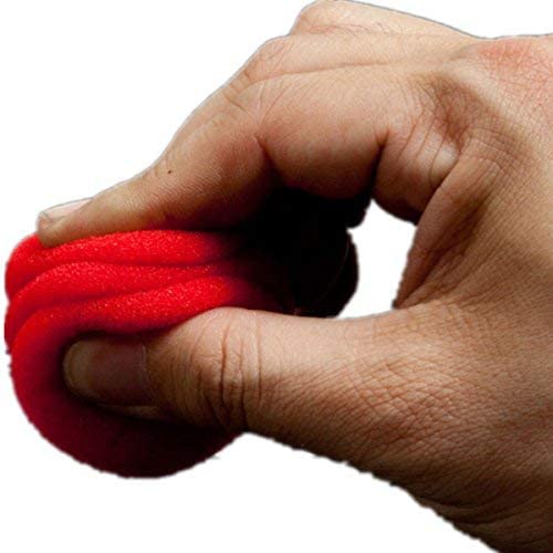he andi 1.75 inch Red Sponge Soft Ball Close-Up Magic Street Classical Comedy Trick Props (12PC) - Image 5