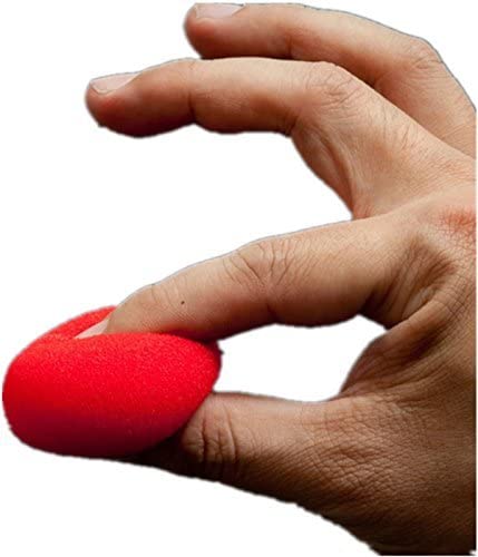 he andi 1.75 inch Red Sponge Soft Ball Close-Up Magic Street Classical Comedy Trick Props (12PC) - Image 4
