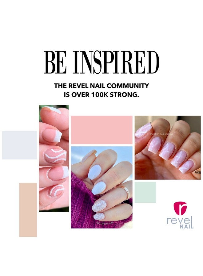 Revel Nail Dip Powder Sheer Pink And French Powder Dip Nail Polish, Chip Resistant Dip Nail Powder With Vitamin E And Calcium, Diy Manicure, Erica & Veronica - Image 4