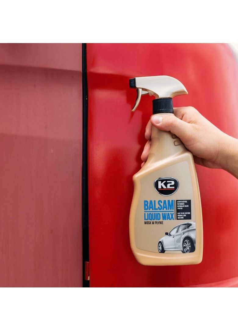 K2 Balsam Liquid Wax Spray Cleaner 700 ML - Image 3