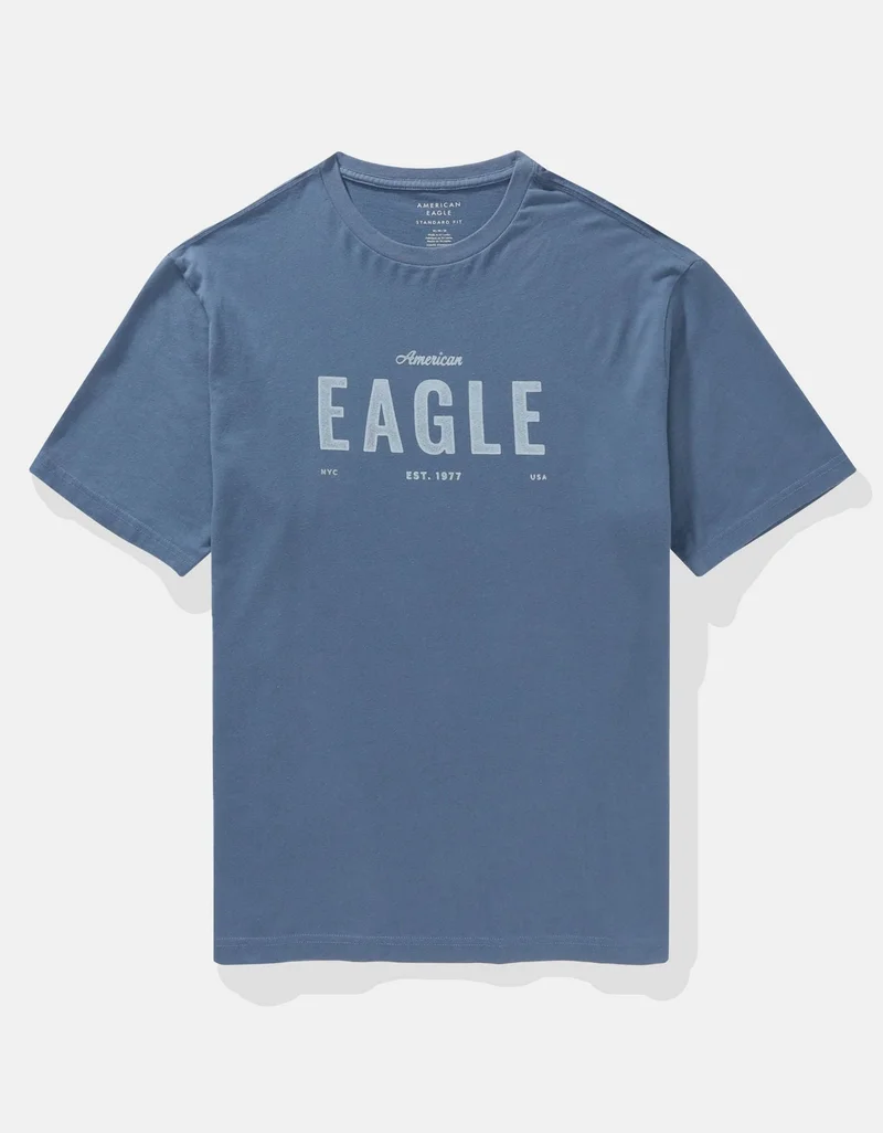 American Eagle  AE Logo Graphic T-Shirt for Men | Best Price UAE