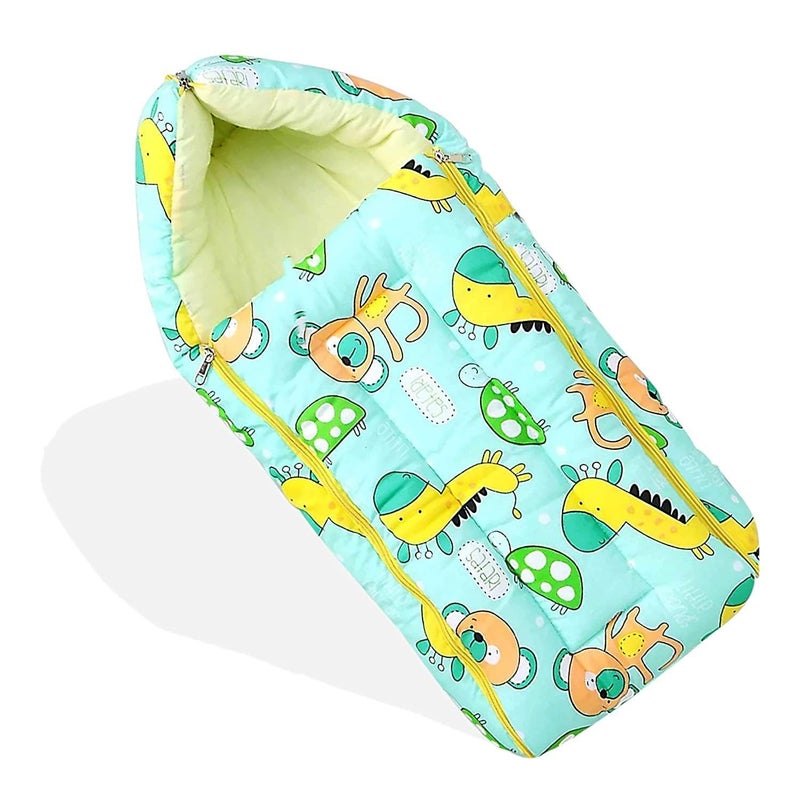 Fagva 2 in 1 Baby Cotton Carry Bag Baby Bed Sleeping Bag Portable Cotton Baby Bedding for New Born for Baby Carrying co Sleeping Sleeping Bed Multicolor - Image 1
