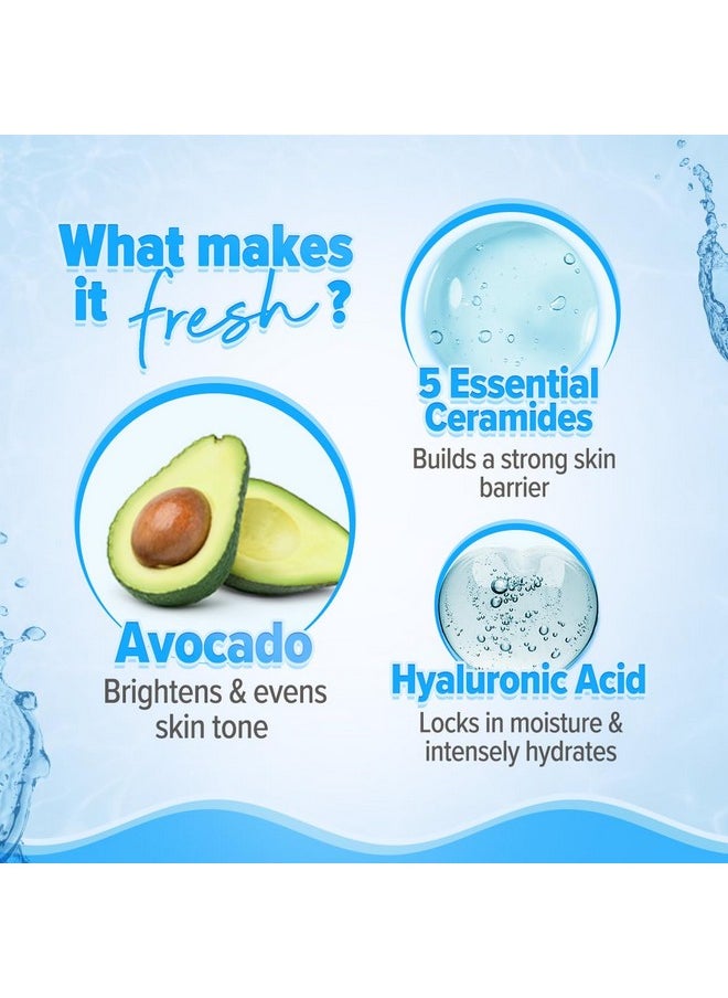 Aqualogica - 5 Barrier+ Repair Moisturizer With Avocado & 5 Essential Ceramides - 100G | Repairs And Strengthens Skin Barrier | Deeply Moisturizes | Non-Sticky & Non-Oily | Suitable For All Skin Types - Image 1