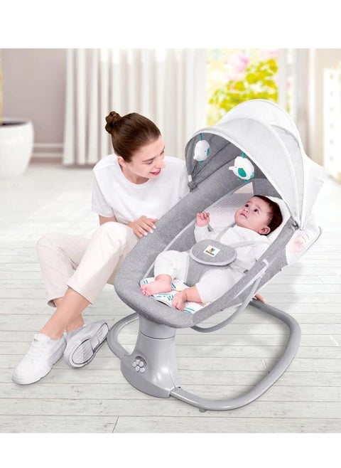 Mastela 3-in-1 Baby Swing for Infants Speed Rocking Chair,Using The APP to Control The Baby Swing