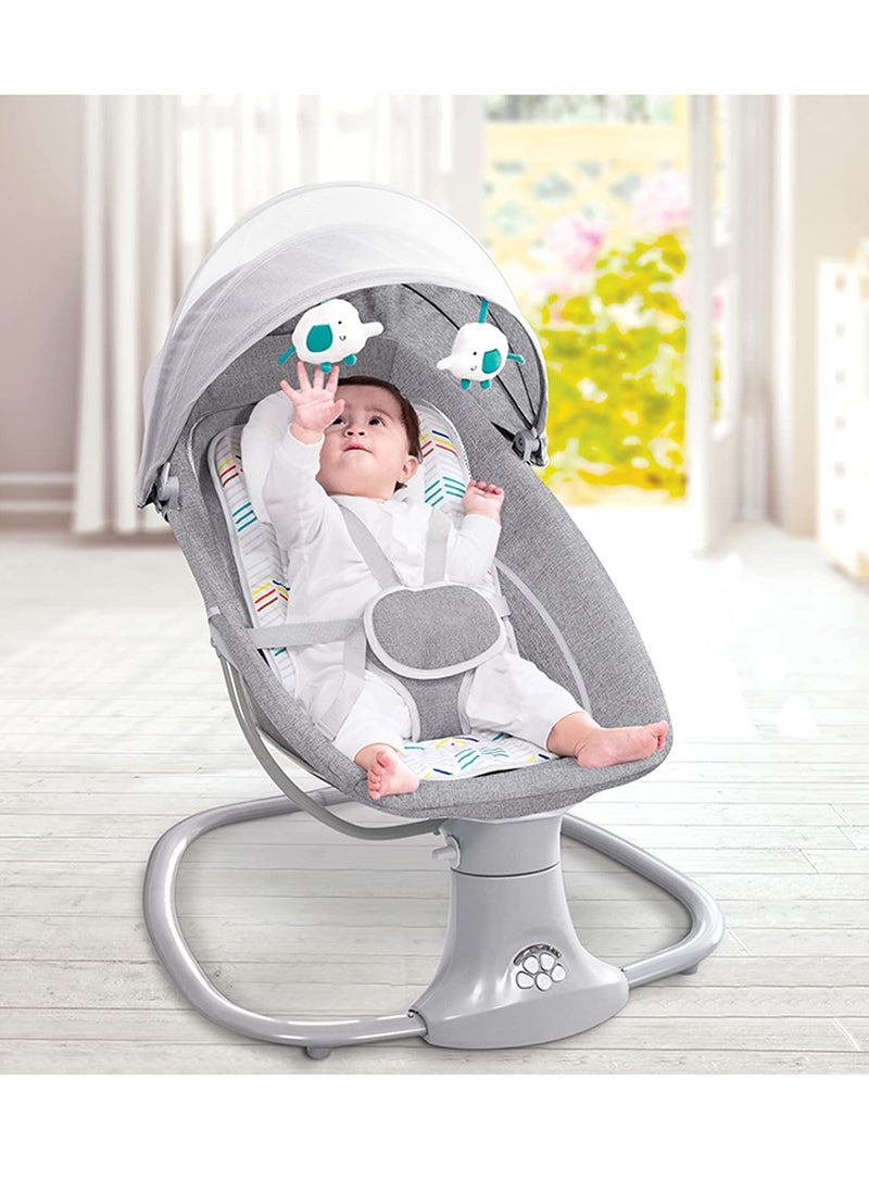MUMS PLANET - Mastela 3-in-1 Baby Swing for Infants Speed Rocking Chair,Using The APP to Control The Baby Swing - Image 1