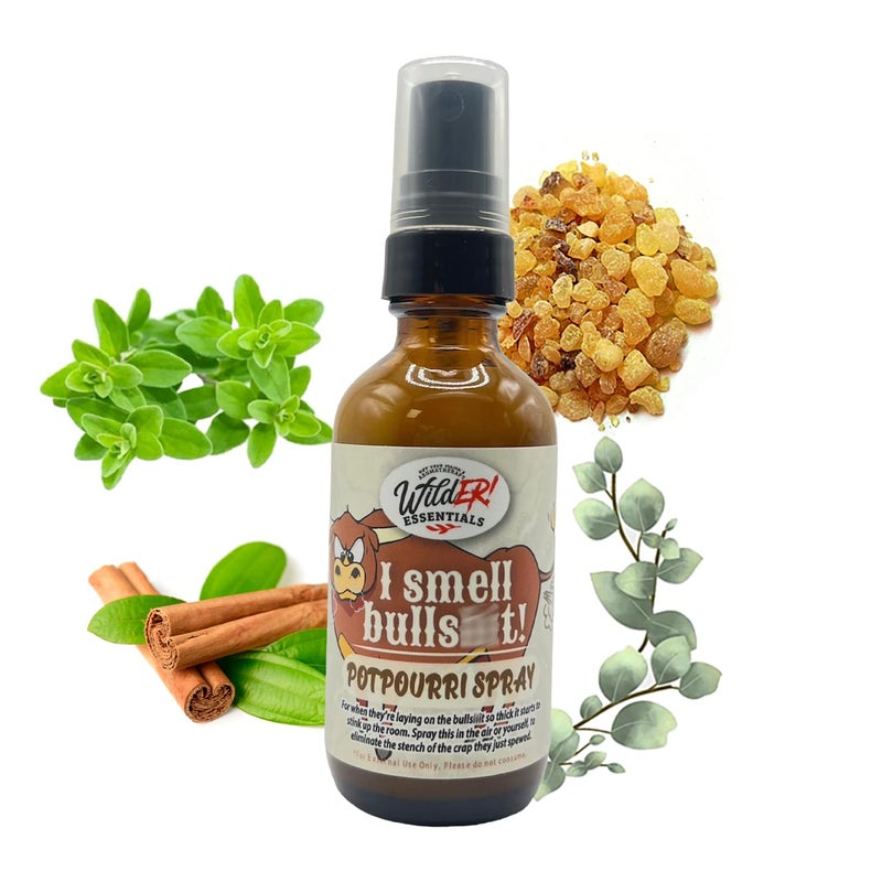 انم اسينشالز أساسيات ويلدر - رائحة الرائحة - رذاذ معطر الهواء الأساسي المصنوع في الولايات المتحدة الأمريكية مع عسلي ساحرة عضوية وزيوت أساسية نقية - Image 1
