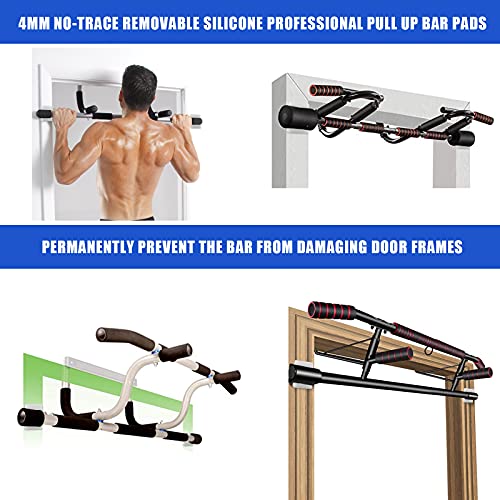 Ally Peaks Pull up bar Pads 4pcs Door Frame Protector Premium Silicone Pads - Image 3