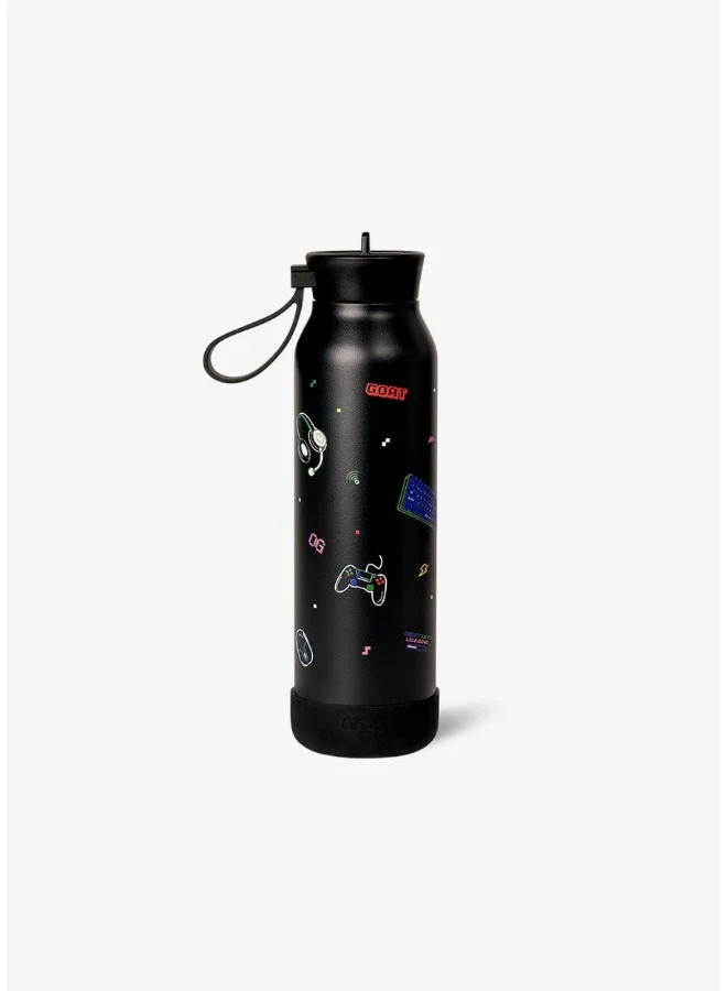 Citron Citron - Stainless Steel Vacuum Water Bottle - Gaming - 500 ml