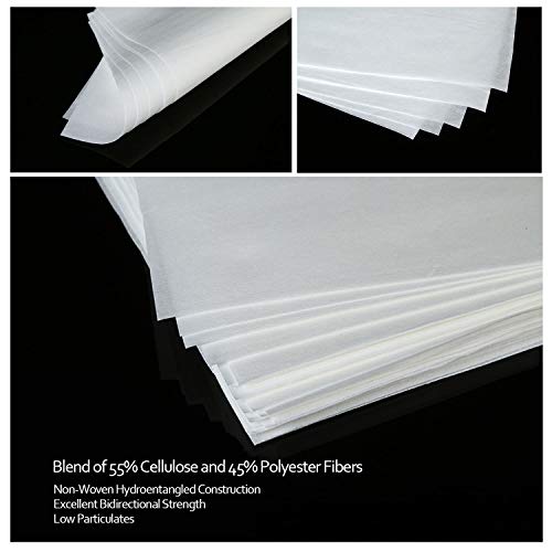 AAwipes Cleanroom Wipers 4x 4 (1200 Pcs, Cellulose/Polyester Blend, Grade A, 68GSM) Lint Free Wipes 4" x 4" for Lab, Electronics, Pharmaceutical, Printing and Semiconductor Industries - Image 3