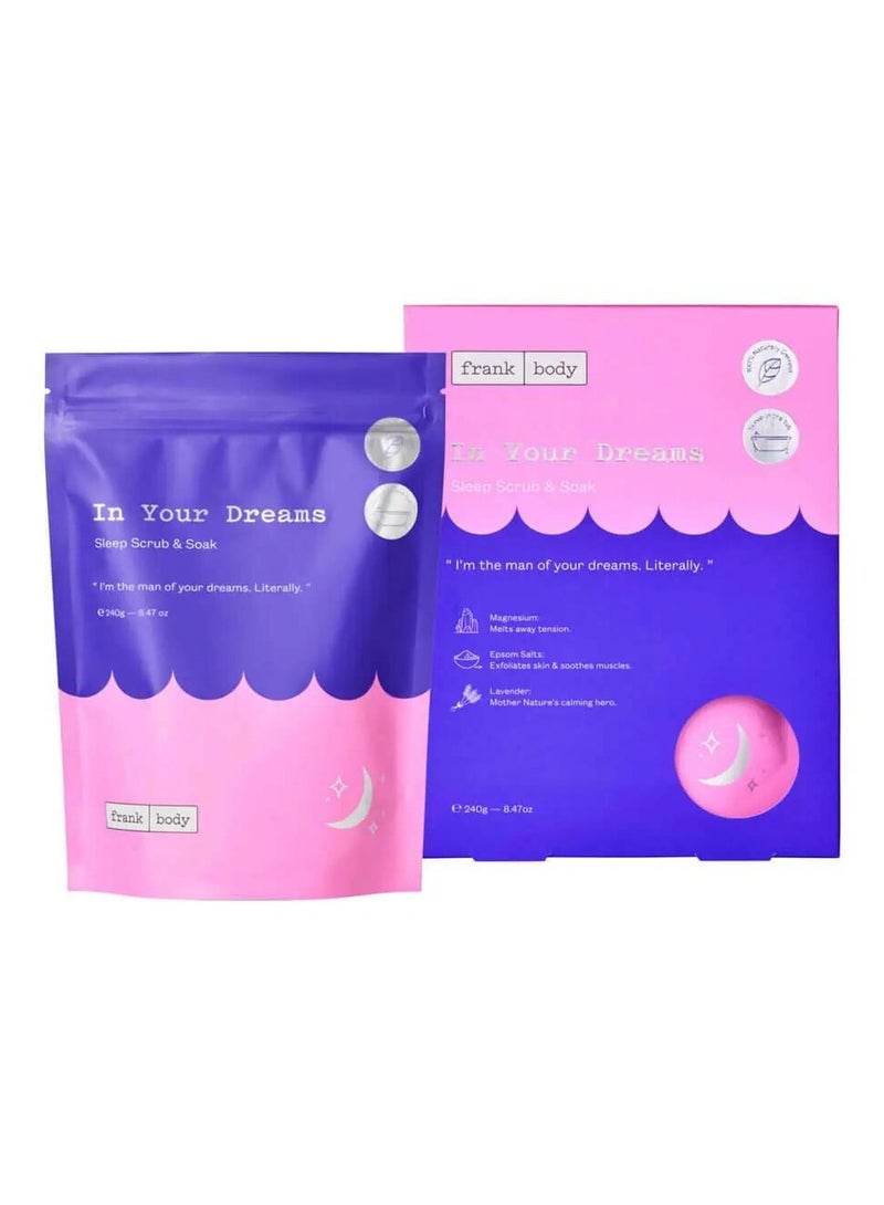 FRANK BODY In Your Dreams Sleep Scrub & Soak, 240g