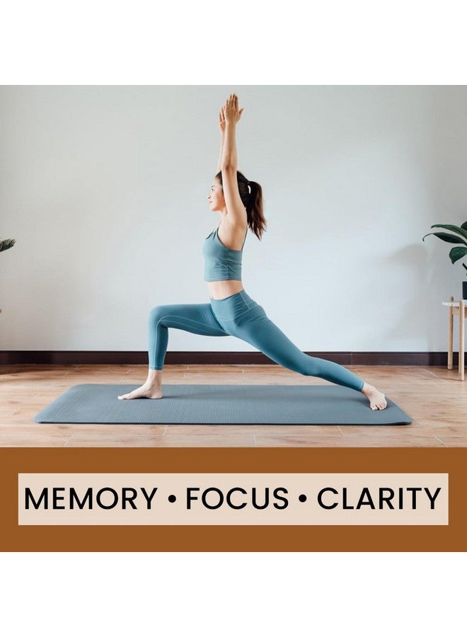 Rooted Active's Brain Booster - Brahmi Shankpushpi, Bacopa, Lions Mane Mushroom & Jatamansi, Brain Memory Booster Mind Focus Mood, Nootropics Cognitive - 60 Veg Capsules - Image 5