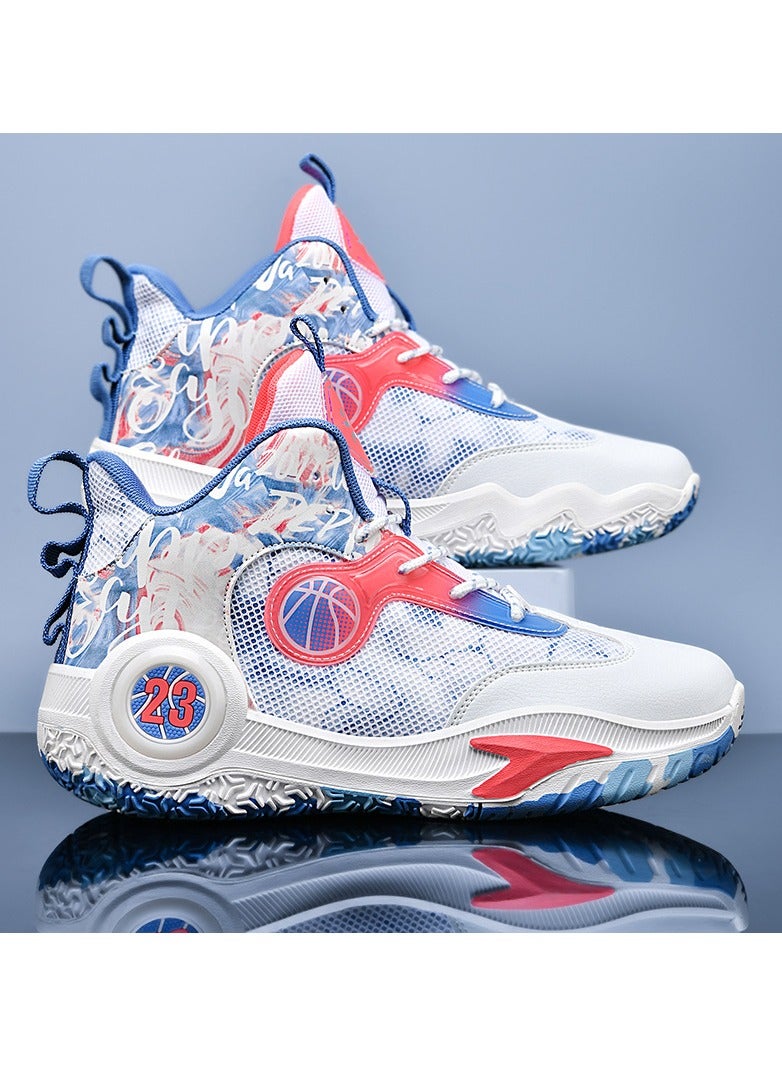 KUYING Men's Shoes Autumn Basketball Casual High Top Sports  - Image 2