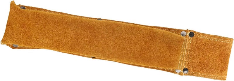 Welding Rod Holder Waist Bag, Thickened Cowhide, Wearable, Anti - Scald, Durable Tool Storage - Double Layer Leather, Reinforced Rivets, Ideal for Welders and Hardware Work - Image 5