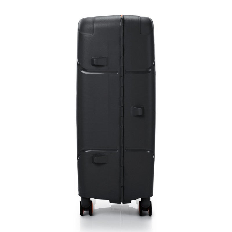 AMERICAN TOURISTER Circurity Suitcase, Check-In Size 68 cm / 25 inch, 4 Spinner Wheels, Hard Top, Polypropylene, Black|Scratch & Impact Resistant Material|Lightweight|XtraSecu™ 3 Point Locking System|TSA Lock - 3 Years International Warranty - Image 4