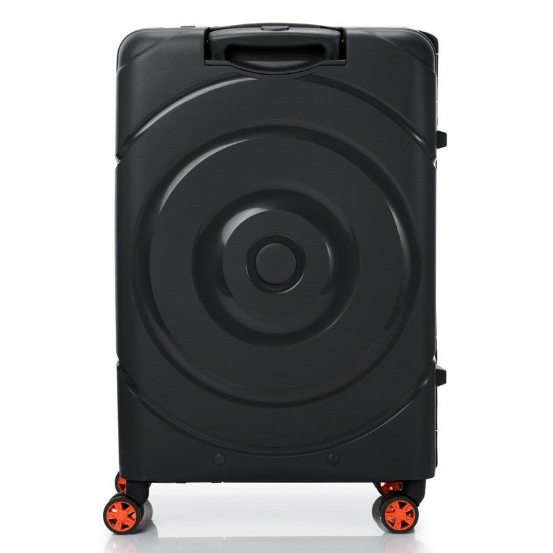 AMERICAN TOURISTER Circurity Suitcase, Check-In Size 68 cm / 25 inch, 4 Spinner Wheels, Hard Top, Polypropylene, Black|Scratch & Impact Resistant Material|Lightweight|XtraSecu™ 3 Point Locking System|TSA Lock - 3 Years International Warranty - Image 5