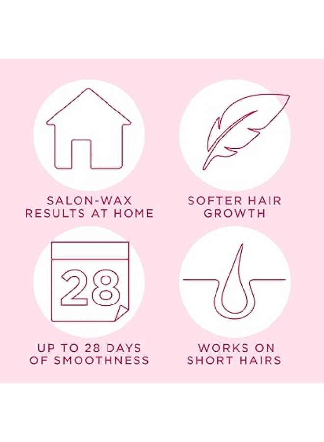 3عبوات شرائح شمع فيت لإزالة الشعر، للبشرة الحساسة، لون أزرق، 40 شريحة - Image 5