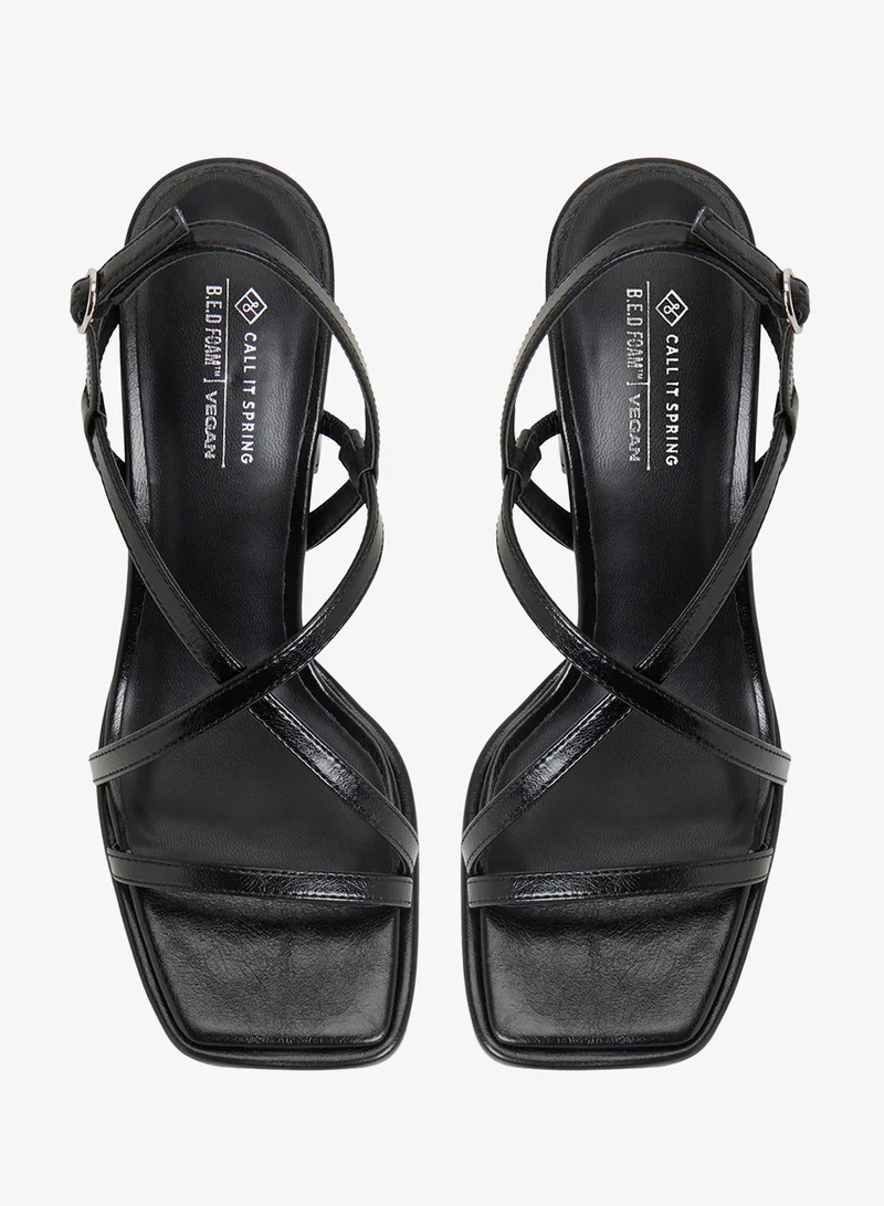 Call it Spring black Lioraa Sandals for Women | Best Price UAE